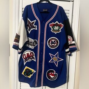 Negro Leagues 1929 Classic Baseball Century Of Pride NLBM Patches Jersey Sz 3XL